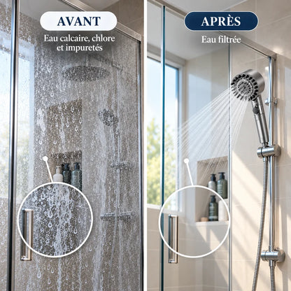 AquaVesaro™ - Transformez vos cheveux, votre peau et votre douche
